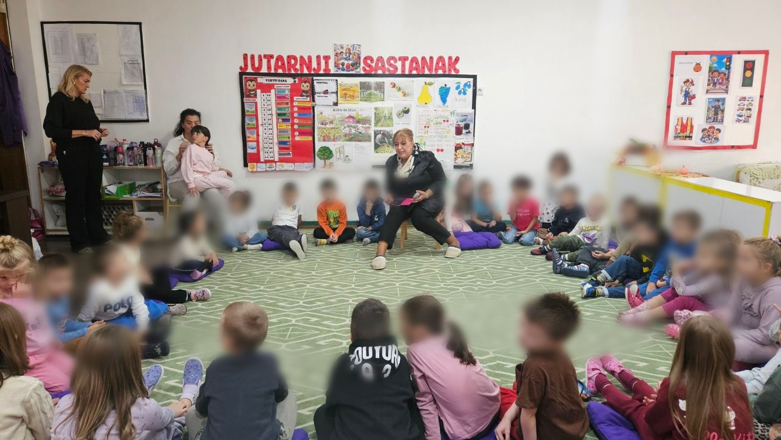 Dječija prava kroz dječiji pogled: Naši predškolci u posjeti Dječijem vrtiću „Sunčica“